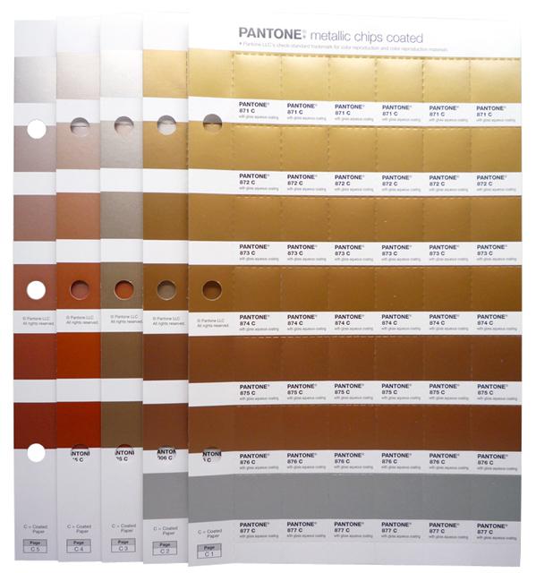 首页 国际色卡 color cards 美国潘通pantone  patnone 金属色色票-光